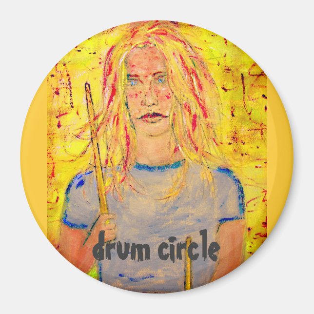 drum circle magnet (Front)