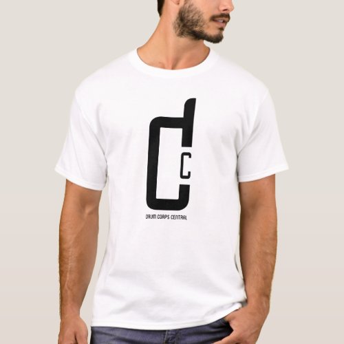 DRUM CORPS CENTRAL Logo T_shirt