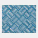 Drum Crosshatch Blue 