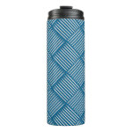 Drum Crosshatch Blue 