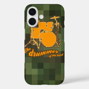Drum drummer rock iPhone 16 case