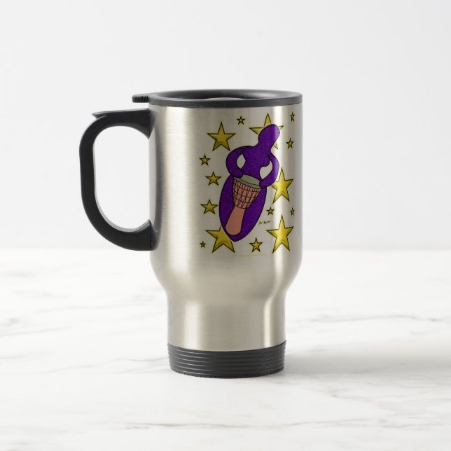 Drum Goddess Mugs (Left)