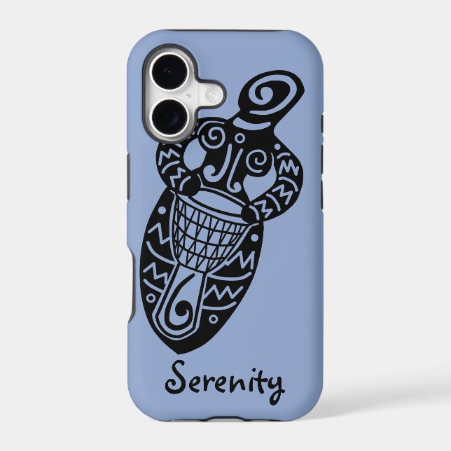 Drum Goddess v.2 Iphone Case (Back)