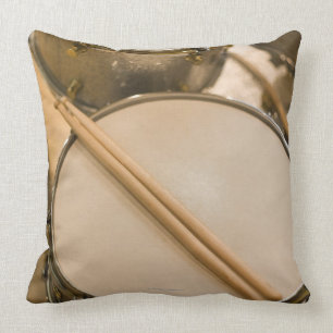 Drum Kit 3 Throw Pillow