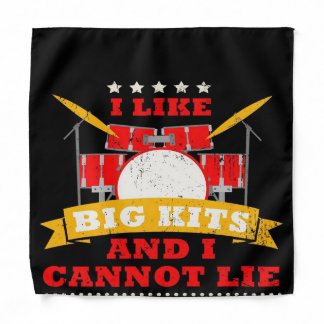 Drum Kit Band Drummer_Blanket Bandana