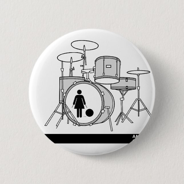 drum-kit button (Front)