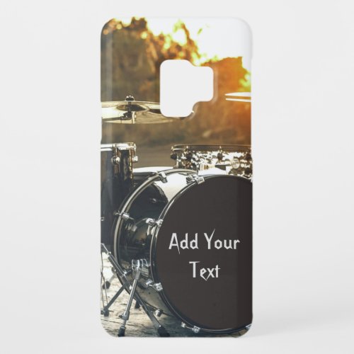 Drum Kit Drummer Rock  Personalize Customize Case_Mate Samsung Galaxy S9 Case