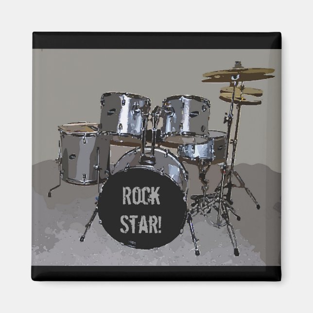 Drum Kit Magnet (Front)
