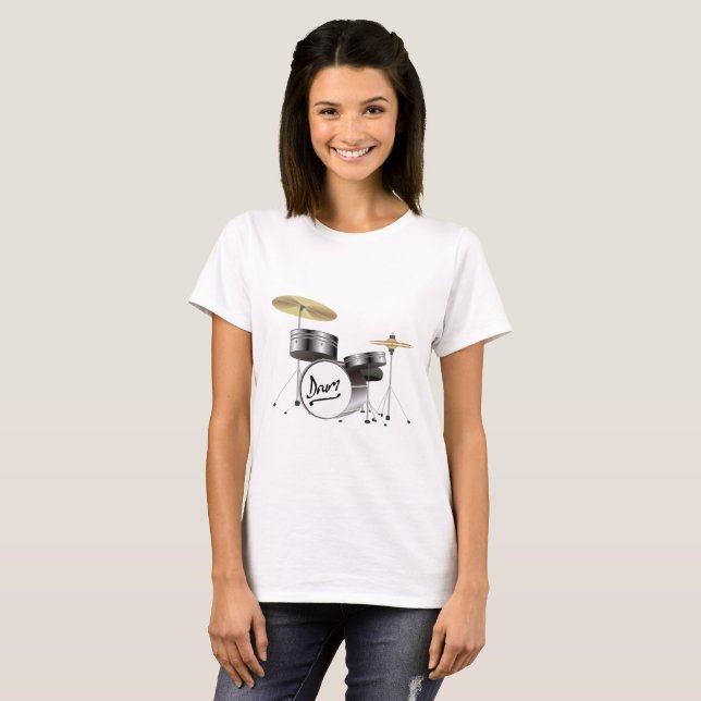 Drum Kit T-Shirt (Front Full)