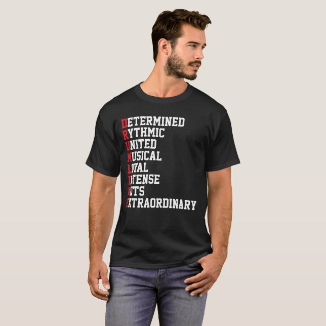 T-shirt Fille Manches Courtes Drumline - Taille M Noir, 100% Coton - Occasion Très Bon état
