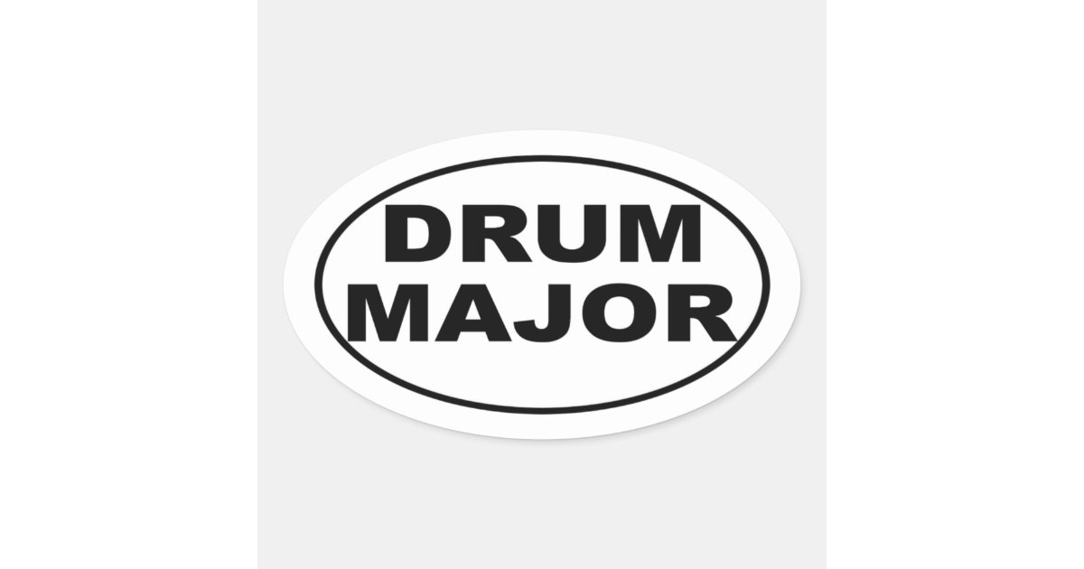 Drum Major Bumper Sticker Zazzle