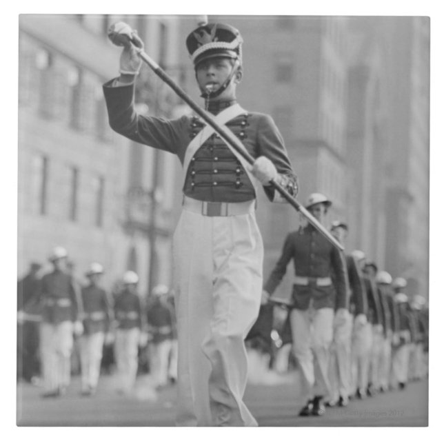 Drum Major Ceramic Tile (Front)