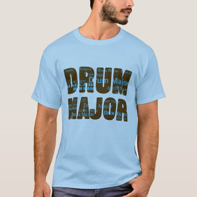 Drum Major Font T-Shirt (Front)
