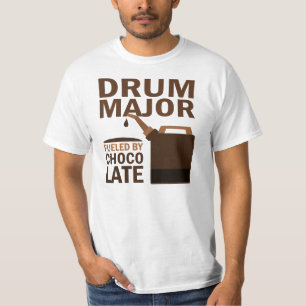 Drum Major (Funny) Chocolate T-Shirt