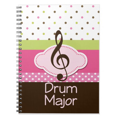 Drum Major Gift Journal Notebook