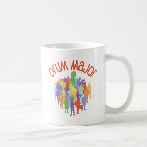 Drum Major Marching Band Coffee Mug