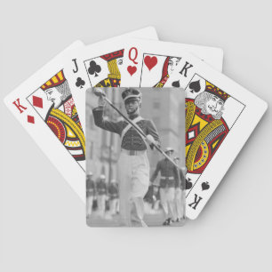Drum Major Poker Cards