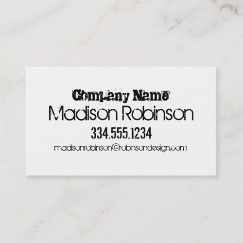 Drum Neon Green Stripes Business Card