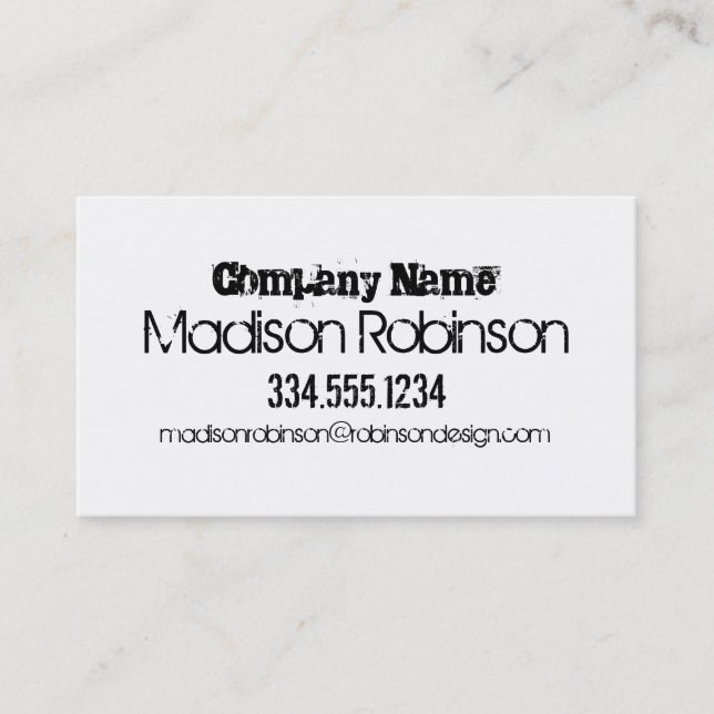 Drum; Neon Green Stripes Business Card (Front)