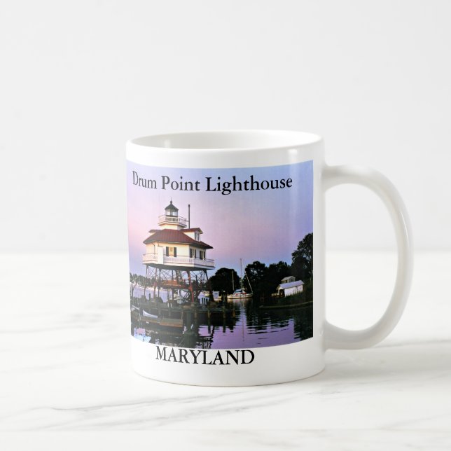 Drum Point Lighthouse, Maryland Mug (Right)