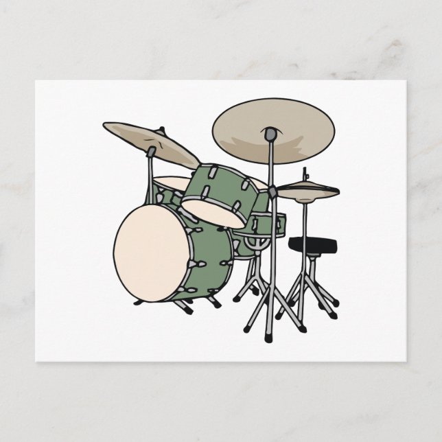 Drum  postcard (Front)
