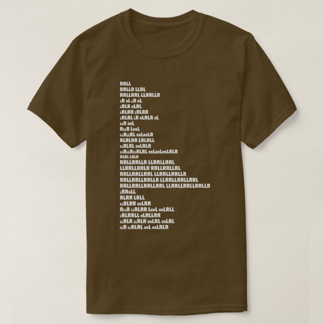 Drum Rudiments Drummer Drums  T-Shirt (Design Front)