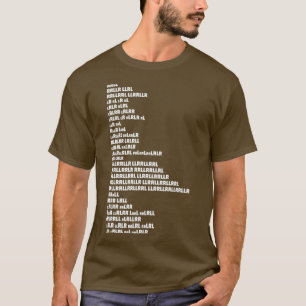 Drum Rudiments Drummer Drums T-Shirt