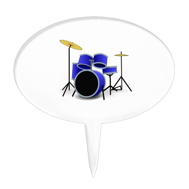 Drum Set Cake Topper Zazzle