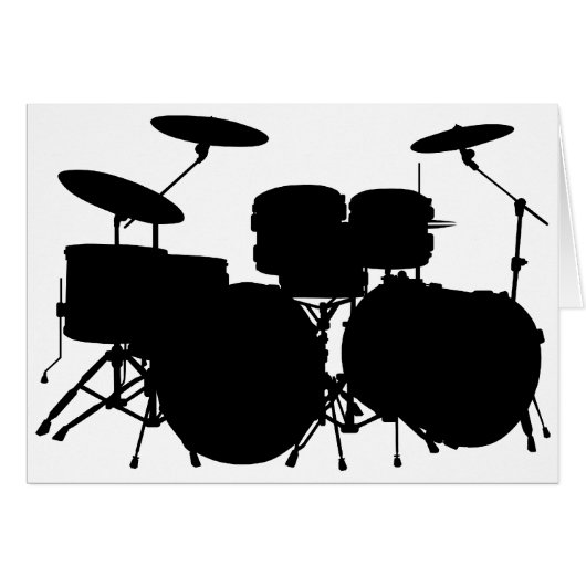 Drum Set Cards (Front Horizontal)