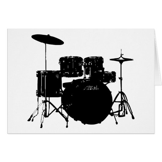 Drum Set Cards (Front Horizontal)