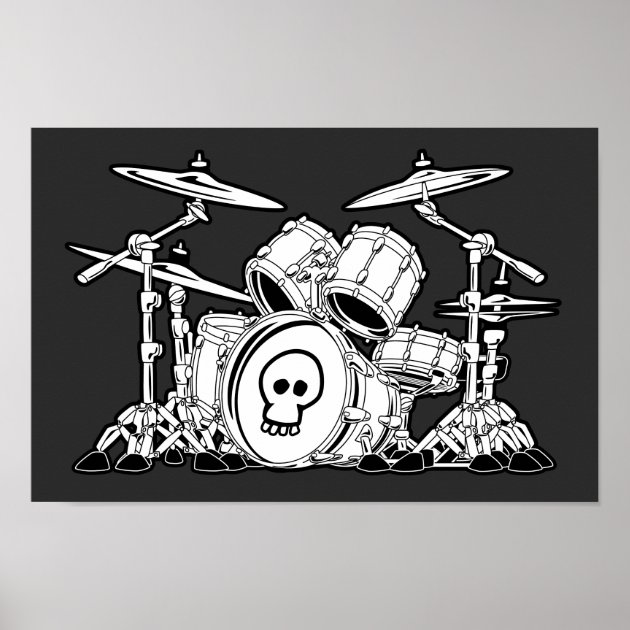 Poster Kartun Set Drum | ZazzlePoster Kartun Set Drum | Zazzle  