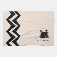 Drum Set Custom Art-Deco Custom Towels