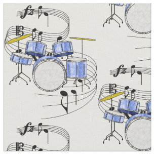 Drum Set Fabric