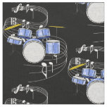 Drum Set Fabric - Dark