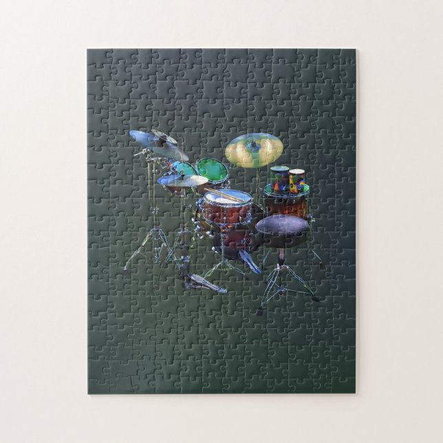 Drum Set Jigsaw Puzzle (Vertical)