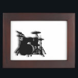 Drum Set Keepsake Box<br><div class="desc">A vector image of a Drum Set.</div>