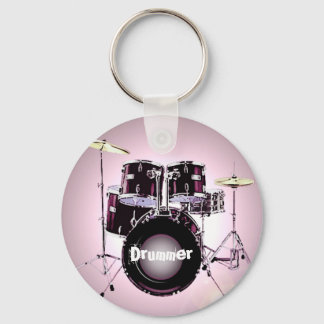 Drum Set Keychain