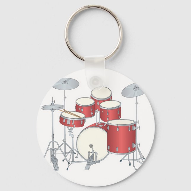 drum set keychain (Front)