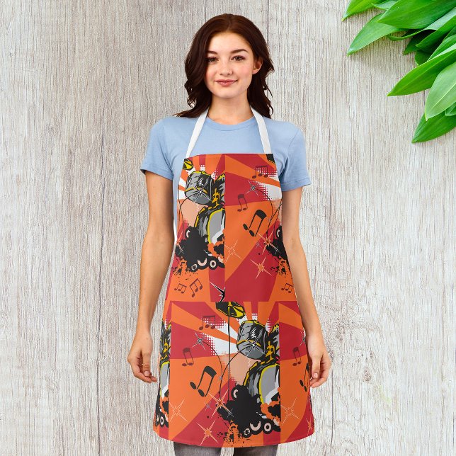 Drum Set Music Apron (Creator Uploaded)