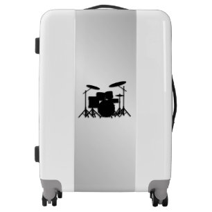 Drum Set Music Design Luggage
