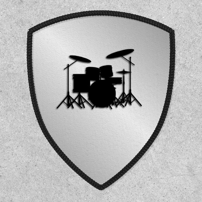 Drum Set Music Design Patch (Front)