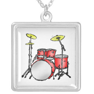 Drum Set Necklace