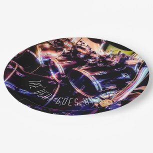 Drum Set Paper Plates