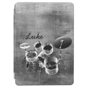 Drum Set / Personalized Gift for Drummers iPad Air Cover