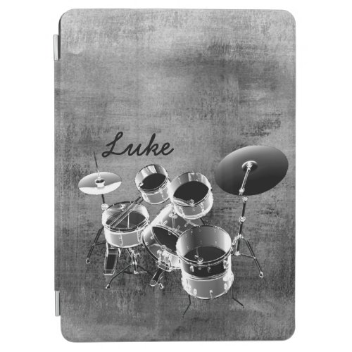 Drum Set  Personalized Gift for Drummers iPad Air Cover