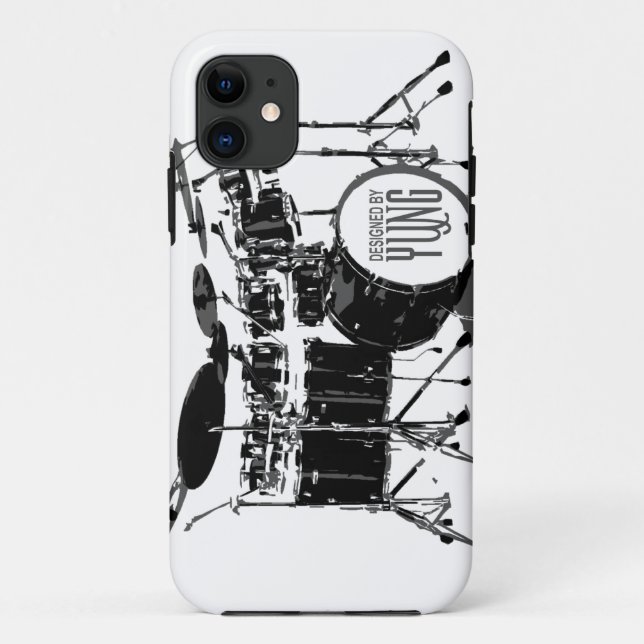 Drum Set Phone Case (Back)