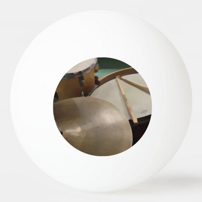 Drum Set Ping-Pong Ball (Back)