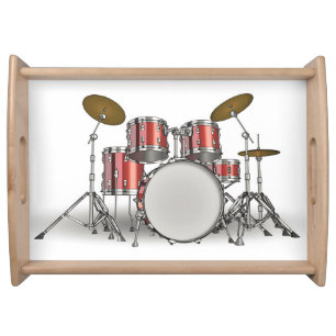 Drum Set Serving Tray