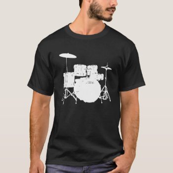 Drum Set T-shirt by LabelMeHappy at Zazzle
