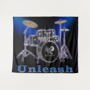 Drum set tapestry